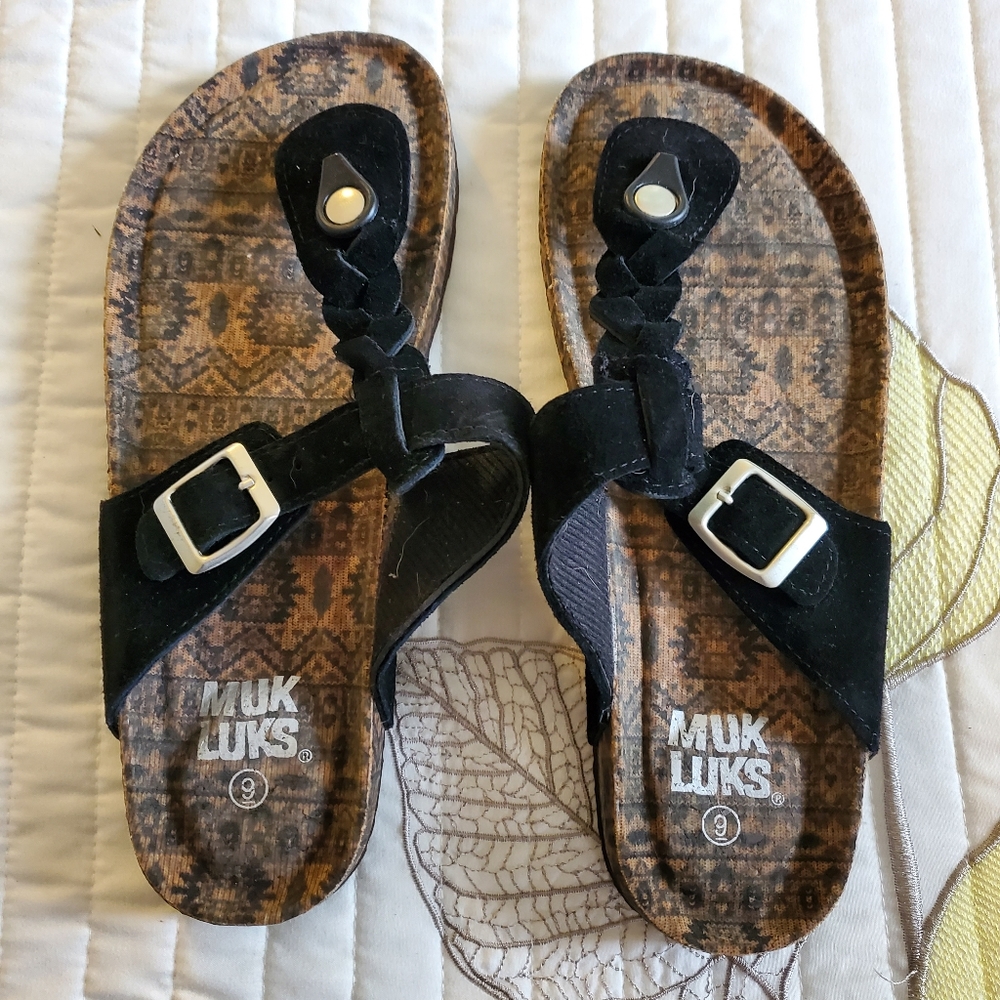 Leather Mukluks Sandals